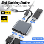 Docking Station 4 in 1