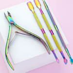 4 Pcs outils de manucure coloré